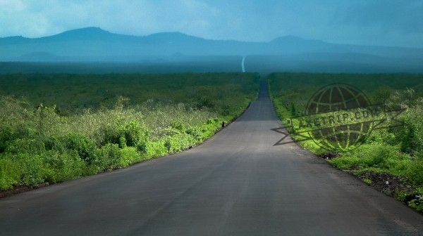 Routes et Paysage des Galapagos