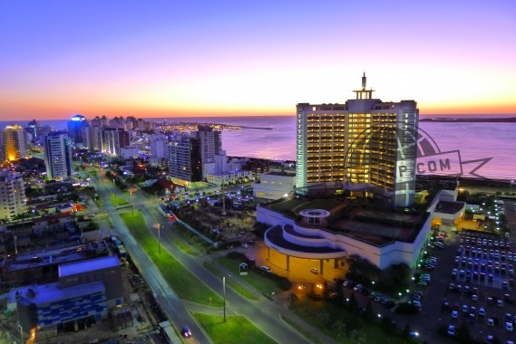 Vue Panoramique Punta del este uruguay